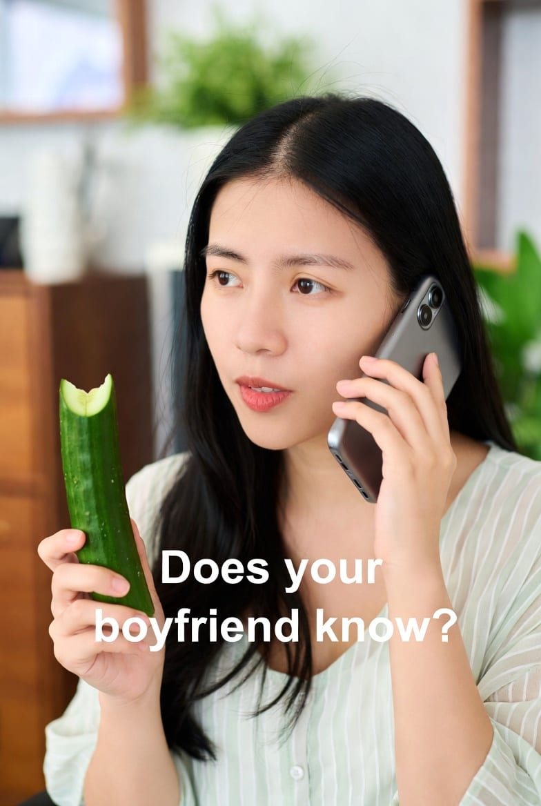 电话场景反差情境拍摄示意图